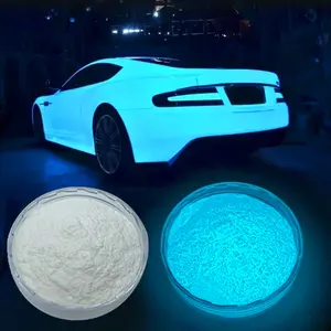 Poudre phosphorescente phosphorescente pigmento fluorescente poudre de pigment lumineux pour voiture
