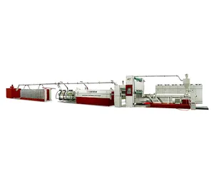 Máquina plástica 300 da extrusora do filamento do fio da operação fácil 400 kg/h para o saco tecido pp