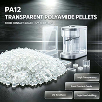Granulés de polyamide transparents PA12 PA6/PA, qualité alimentaire, résistants aux UV, pour injection, électroménager, machine à café