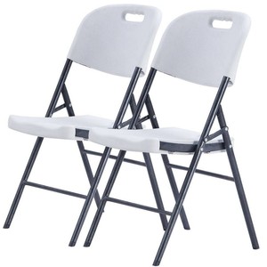 <span class=keywords><strong>Chaise</strong></span> pliante robuste en HDPE blanc, résistante aux UV, pour mariage, banquet, événement, hôtel, <span class=keywords><strong>jardin</strong></span> - Product Image 3