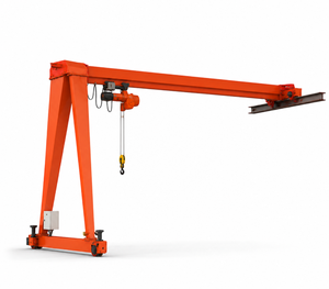 เครนกึ่งโครงสำหรับยกของในโรงงานและลานจัดเก็บ แบบคานเดี่ยว BMH - Product Image 1