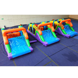 Pista de Obstáculos Inflable de Grado Comercial, Suministro Directo de Fábrica, <span class=keywords><strong>Mini</strong></span> Pista de Obstáculos Inflable para Niños, Lista para la Venta - Product Image 4