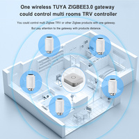 Chambre intelligente Chauffage WiFi Numérique WiFi Zigbee Radiateur Thermostat Régulateur de Température