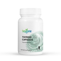 Capsules de soutien thyroïdien botanique avancé à marque privée OEM, avec Iode, Sélénium, Ashwagandha, Vitamine B12 pour le métabolisme adulte