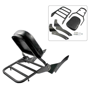Calidad a precio de fábrica NUEVO Sissy Bar & Backrest + Portaequipajes para <span class=keywords><strong>Yamaha</strong></span> V Star <span class=keywords><strong>650</strong></span> <span class=keywords><strong>Dragstar</strong></span> 400 1998-up - Product Image 4