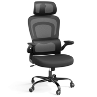 Chaise de bureau ergonomique en maille respirante à prix de gros pour le bureau à domicile avec inclinaison à 135° °   Grand angle d'inclinaison