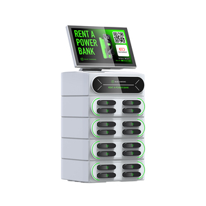 Sharing Power Bank Rental Station Embedded <strong>POS</strong> Stackable Station 16 Slots Stackable Machine Sharing Power Bank With <strong>Pos</strong> - Product Image 1