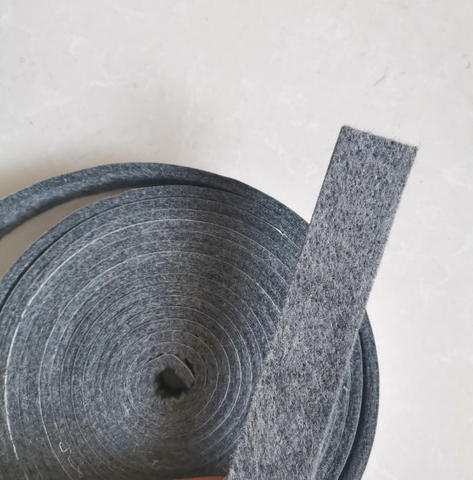 Hot Sale Various Usage Grey Felt Self-adhesive Strips Sealing Strips