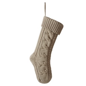 Wholesale Personalized <b>Christmas</b> <b>Stocking</b> 18 Inches <b>Large</b> Size Twist Knitted <b>Christmas</b> <b>Stockings</b> - Product Image 6