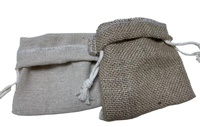 Sacs en jute personnalisés d'usine, sacs en lin, petits sacs à cordon en chanvre, sacs à bijoux, sacs cadeaux, pochettes en toile de jute