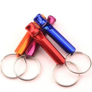 Silbato de Supervivencia de Aleación de Aluminio Maister, Llavero Rojo, Equipo de Seguridad para Emergencias al Aire Libre - Product Image 2