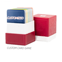 Jeu de cartes personnalisé pour couples, en papier, pour soirée de boisson entre adultes, amusant - Boîte et cartes personnalisables, cadeau et usage promotionnel