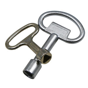 Clé à clé universelle pour serrure de porte d'ascenseur Clé utilitaire pour <span class=keywords><strong>plombier</strong></span> Clé triangulaire intérieure pour armoires électriques Trains de métro - Product Image 6
