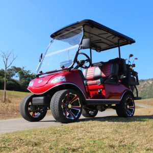 <span class=keywords><strong>Voiture</strong></span> de plage personnelle 4 places HDK EVOLUTION, chariot de golf électrique classique 4 roues 48V, vente en gros - Product Image 3