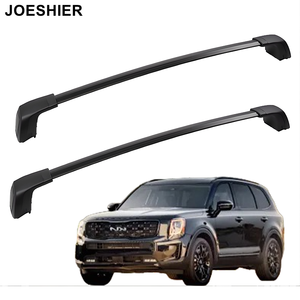 Barras Transversales para Techo de Auto JOESHIER, Aleación de Aluminio, 100 kg+, Portaequipajes, Rieles para Carga, Fácil Instalación para KIA Telluride 2019-2022 - Product Image 1