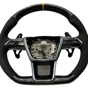 Convient pour Audi A4l A5 A6lq3q5l Rs5 A7q2l Q7tt Ensemble de volant en fibre de carbone Pièces intérieures - Product Image 2