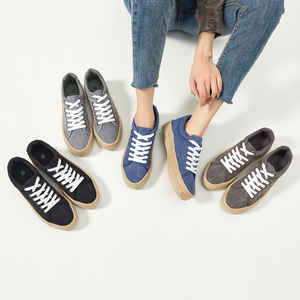 2025 nouveaux Styles vente chaude léger confort toile mode hommes et dames à lacets <span class=keywords><strong>Espadrilles</strong></span> chaussures été automne en gros - Product Image 6