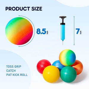 Ballons de jeu en gros : Kickball, Dodgeball, Ballons rebondissants pour enfants et adultes – Équipement de sport extérieur pour l'école et les jeux de cour - Product Image 4