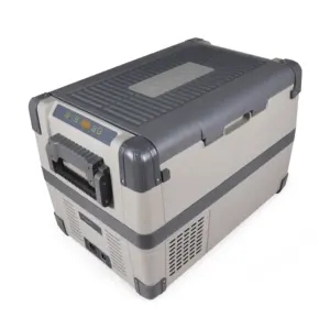 Dc taşınabilir kompresör buzdolabı buzdolabı serin kutusu Mini dondurucu araba açık karavan için derin kamp 50L 12V 100-240V 50 12