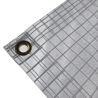 Bâches transparentes en maille PVC à usage intensif pour serre