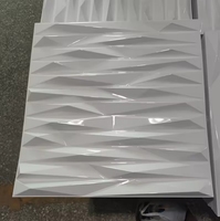 Type de papier peint en vinyle Panneau mural pour plafond en pvc Panneau mural à texture 3d