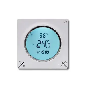 Telin AC829 WIFI Thermostat Smart Phone Numérique Programmable Écran Tactile Hvc Contrôleur Contrôleur Thermostat De Chauffage Par Le Sol