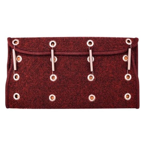 Housse de marchepied d'entrée pour camping-car 45x40cm en tissu gris antidérapant avec œillets métalliques et barres à ressort pour camping-car, <span class=keywords><strong>caravane</strong></span> - Product Image 5