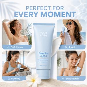 Desodorante en Crema de Marca Privada, Larga Duración, Protección Contra el Olor, Frescura y Comodidad, Deslizamiento Suave, Secado Rápido, Sin Residuos Pegajosos, AHA, Aroma a Brisa Marina - Product Image 4