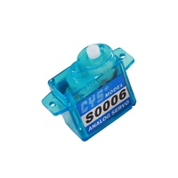 Micro servo ultra léger 6g CYS-S0006, engrenage en plastique à couple élevé sans noyau, pièces de robot RC DIY