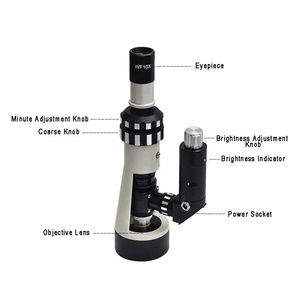 Metal Alloys Appraisal Tool Metallographic <strong>Microscope</strong> Portable Polarizing Optical <strong>Microscope</strong> - Product Image 2