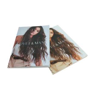 Proveedor de impresión de libros de pelo de peluca para <span class=keywords><strong>mujer</strong></span>, respetuoso con el medio ambiente, catálogo personalizado, revistas, peluca, pelo, libros de <span class=keywords><strong>moda</strong></span> - Product Image 3