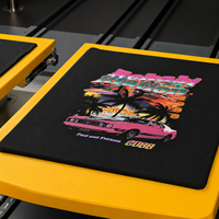 Imprimante DTG 4 stations, machine d'impression numérique textile directe sur vêtement, équipement d'impression DTG pour t-shirts et tissus en coton