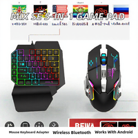 Mix SE Yaoguang - Contrôleur mobile sans fil BT 5 en 1 - Clavier et souris de jeu - Convertisseur pour périphériques de jeu sur téléphone mobile