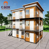 Casa Prefabricada de Ensamblaje Rápido Cbox para Alojamiento en Casa de Campo, Resort o Casa de Huéspedes, Casa Contenedor Desmontable