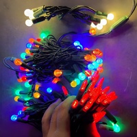 Guirlandes lumineuses LED G12 en PVC imperméables de qualité commerciale IP65 pour la décoration extérieure des fêtes