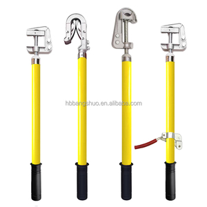 Kit de puesta a tierra y cortocircuito de cobre de alta conductividad para varilla de tierra de seguridad eléctrica - Product Image 1