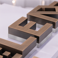 Lettres lumineuses sur mesure à LED avec transformateur, bandes LED, IP65, résistantes aux intempéries, enseignes professionnelles en métal pour devantures de magasins, hôpitaux