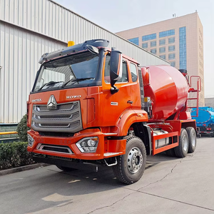 Camion malaxeur à béton HOWO NX d'<span class=keywords><strong>occasion</strong></span> de bonne qualité, 12 mètres cubes, <span class=keywords><strong>grand</strong></span> camion à ciment Sinotruck avec pompe - Product Image 5