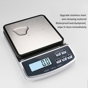 방수 완벽한 베이킹 스케일 영양 디지털 주방 계량 저울 15kg 식품 충전식 주방 저울 - Product Image 5