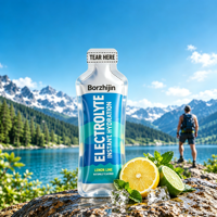 Klaar om te drinken elektrolyten vloeibare sachet, geen menging, geen verdunning, directe hydratatie, sportdrank OEM