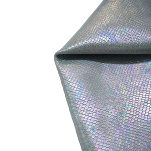 <strong>Python</strong> Embossed Metallic Cowhide Genuine Snake Pattern Cow Leather <strong>for</strong> Shoes Handbag - Product Image 1