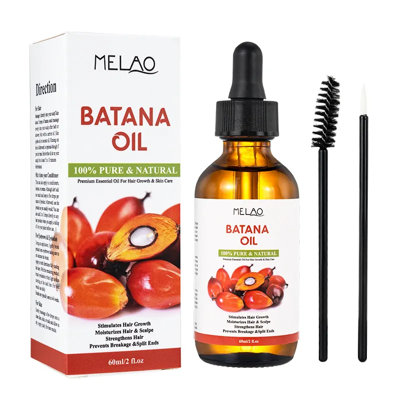 New Arrival Eyelash Growth Serum Pure Organic Castor Batana Oil Wholesale Promotes Hair Growth Repair Damaged Batana Hair Oil