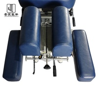 Table de massage et de traction chiropratique professionnelle moderne de nouvelle conception avec cadre métallique et 3 moteurs pour hôtels et salles de sport