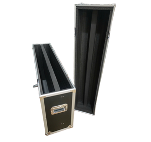 <b>TV</b> Flight Case Aluminum Frame Shockproof <b>Screen</b> Transport Case with Quality Wheels and Foam <b>for</b> LED <b>Screen</b> <b>Protection</b> - Product Image 1