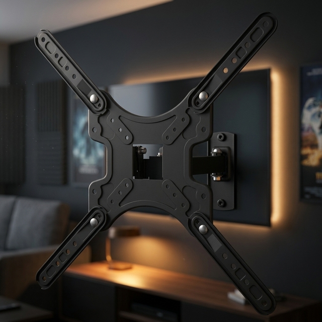 Full Motion TV Support Display Wall Mount Swivel Bracket for 32"-55" Rotation Lcd Tv Wall Mount