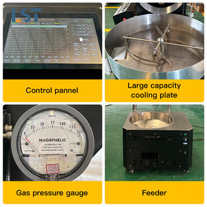 เครื่องคั่วกาแฟอุตสาหกรรมเครื่องคั่วกาแฟ30กก. เครื่องคั่วกาแฟทำจากสเตนเลสสตีลอัตโนมัติเต็มรูปแบบ - Product Image 4