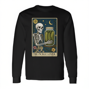 Camiseta de manga larga The Pickle Lover Tarot Card - Product Image 2