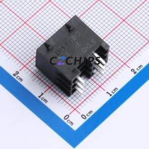 DB2EVHBG-3.5-2*3P-BK Plug-in Terminal Block Through hole,P=3.5mm Connector Board-to-Board / Socket Closed Snap Fixing 2x3P 3.5mm - Product Image 2