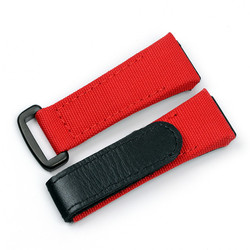 Correas de reloj de cuero genuino de nailon de lona de lujo, Correa impermeable para reloj Richard Mill RM50/53/11 Oem Fashion Guangdong 25mm - Product Image 4