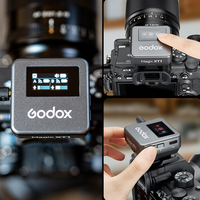 Godox Magic XT1 micrófono inalámbrico profesional al aire libre grabación en vivo doble reducción de ruido collar clip radio tipo-C adaptador